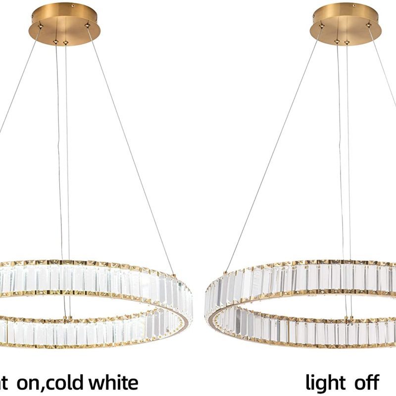 Elsenholm Crystal Pendant Light-Moonnatur