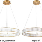 Elsenholm Crystal Pendant Light-Moonnatur