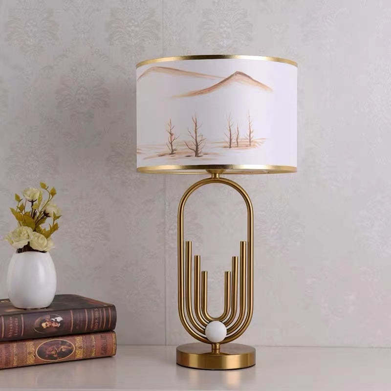 Brenellynne Fabric Table Lamp-Moonnatur