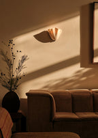 Aldeneth Glass Wall Light-Moonnatur