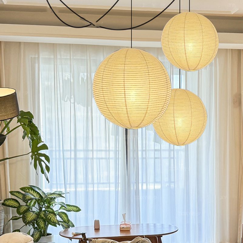 Harvenfern Paper Pendant Light-Moonnatur