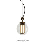 Uthalia Glass Pendant Light-Moonnatur