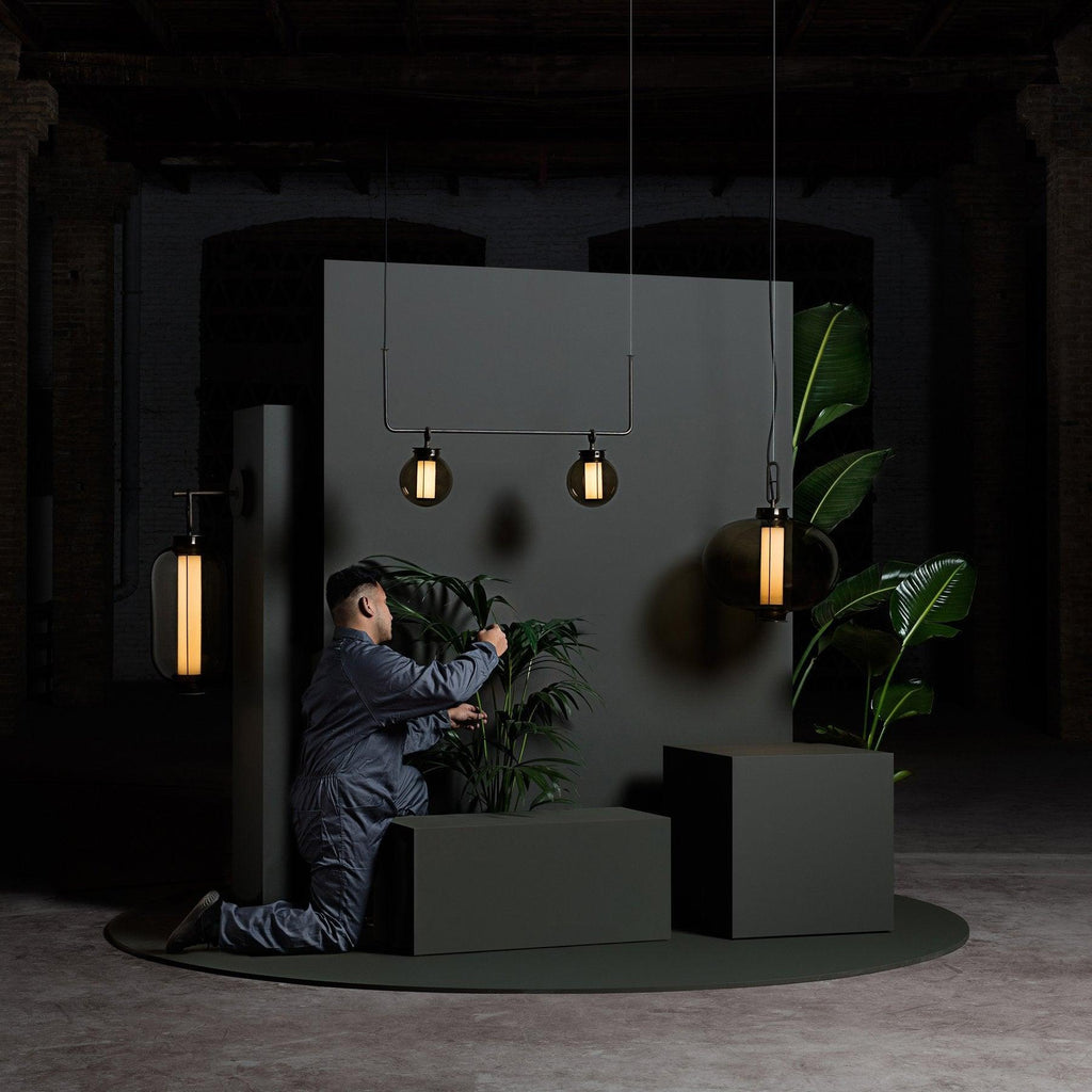 Uthalia Glass Pendant Light-Moonnatur