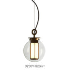 Uthalia Glass Pendant Light-Moonnatur