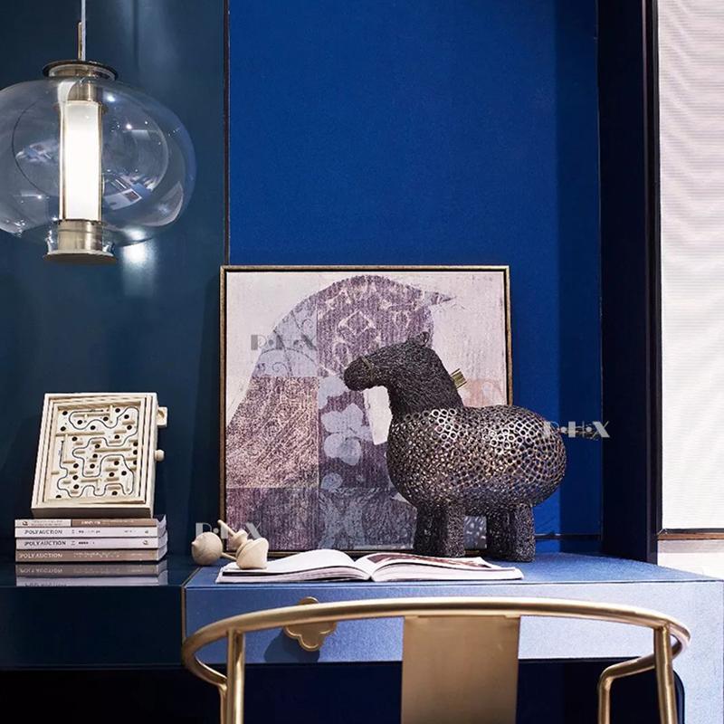 Uthalia Glass Pendant Light-Moonnatur