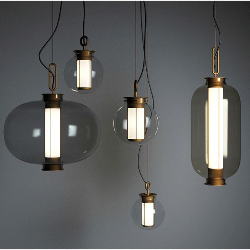 Uthalia Glass Pendant Light-Moonnatur