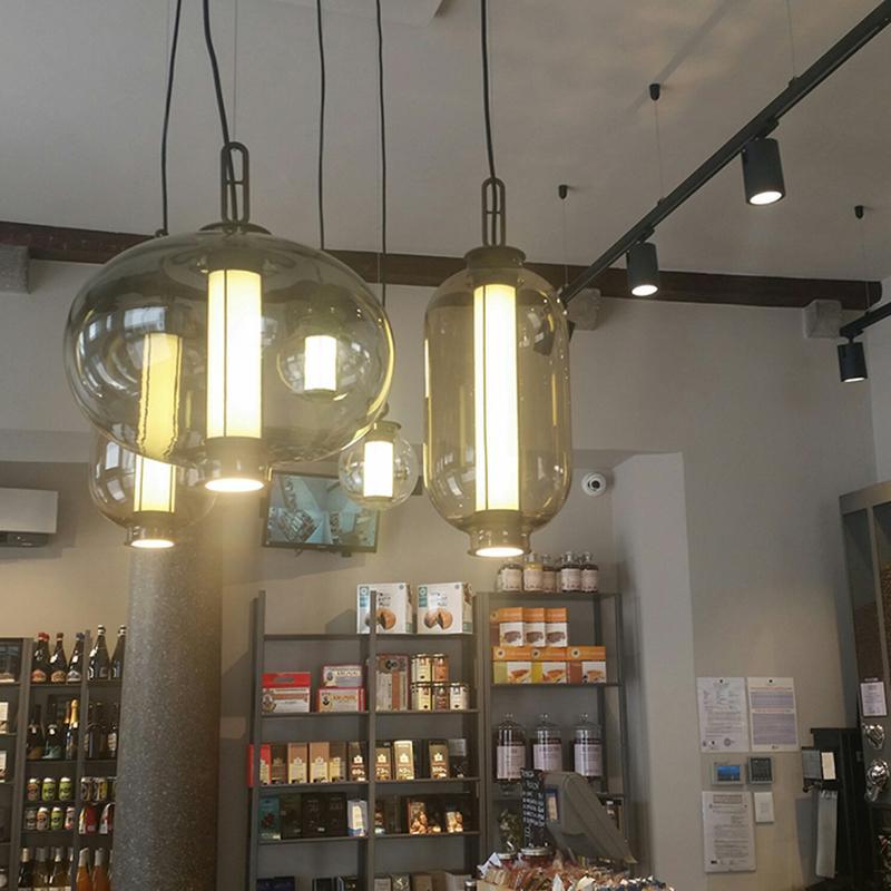 Uthalia Glass Pendant Light-Moonnatur