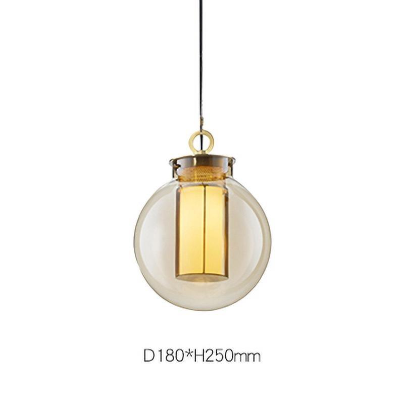 Uthalia Glass Pendant Light-Moonnatur