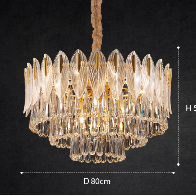 Brevenenis Crystal Chandelier-Moonnatur