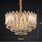 Brevenenis Crystal Chandelier-Moonnatur
