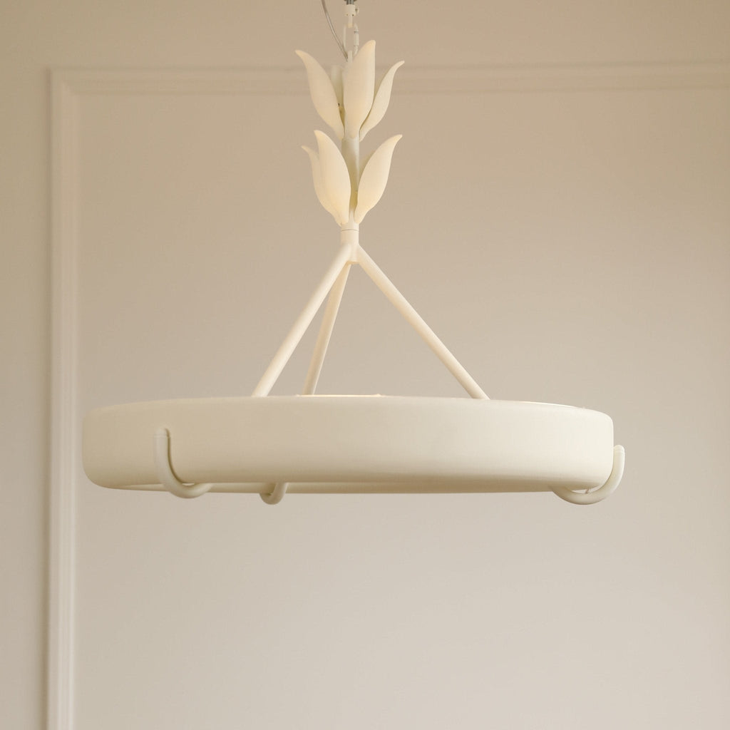 Celandrel Plaster Chandelier-Moonnatur