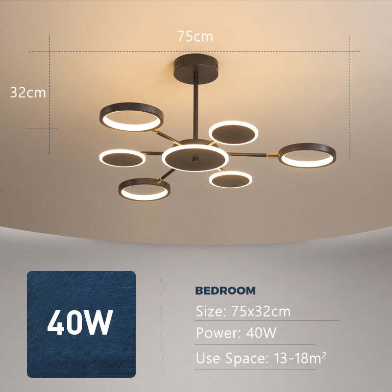 Hadrenelia Acrylic Pendant Light-Moonnatur