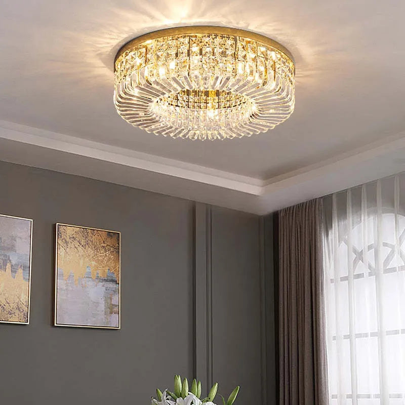 Garnelwren Crystal Ceiling Light-Moonnatur
