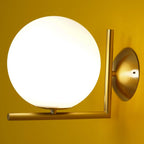 Alwynera Glass Wall Light-Moonnatur