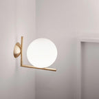 Alwynera Glass Wall Light-Moonnatur