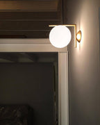 Alwynera Glass Wall Light-Moonnatur