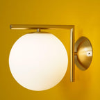 Alwynera Glass Wall Light-Moonnatur