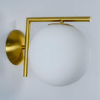 Alwynera Glass Wall Light-Moonnatur