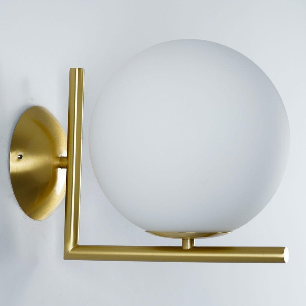 Alwynera Glass Wall Light-Moonnatur