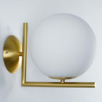 Alwynera Glass Wall Light-Moonnatur