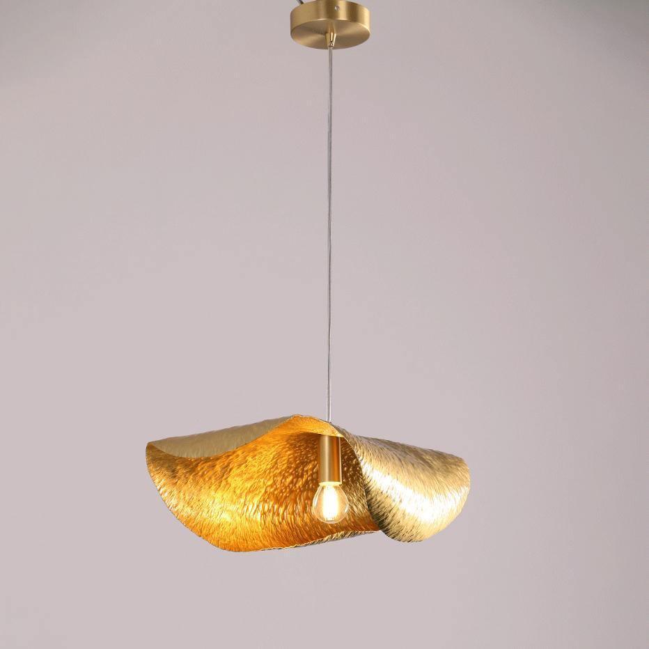 Karnelle Brass Pendant Light-Moonnatur