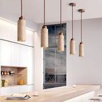 Ambelholm Travertine Pendant Light-Moonnatur