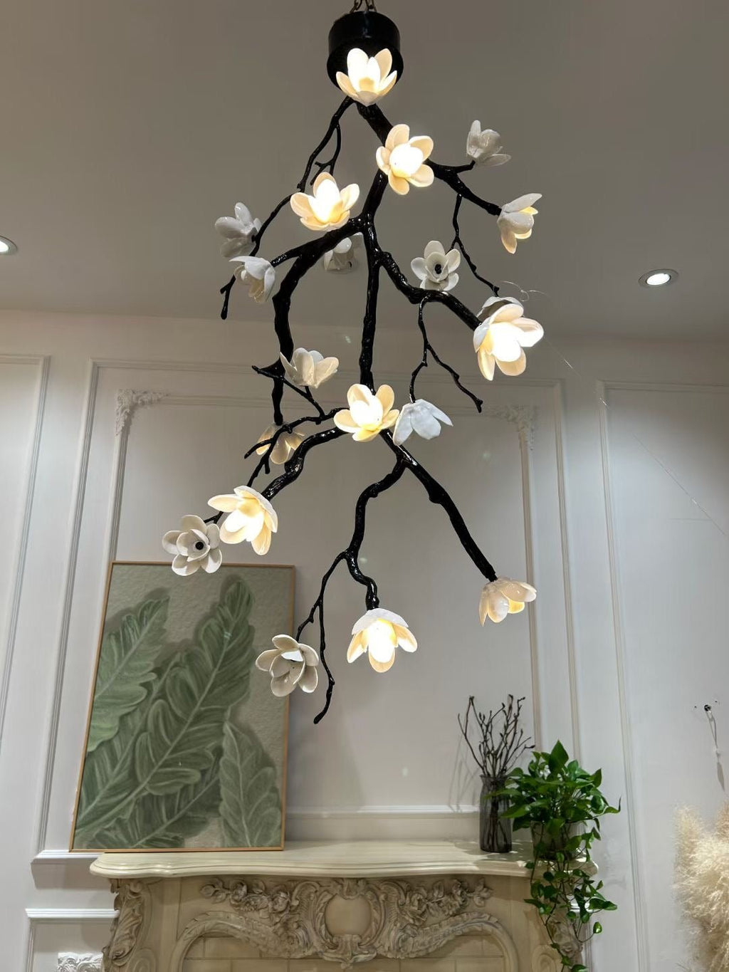 Verrenella Ceramic Chandelier-Moonnatur
