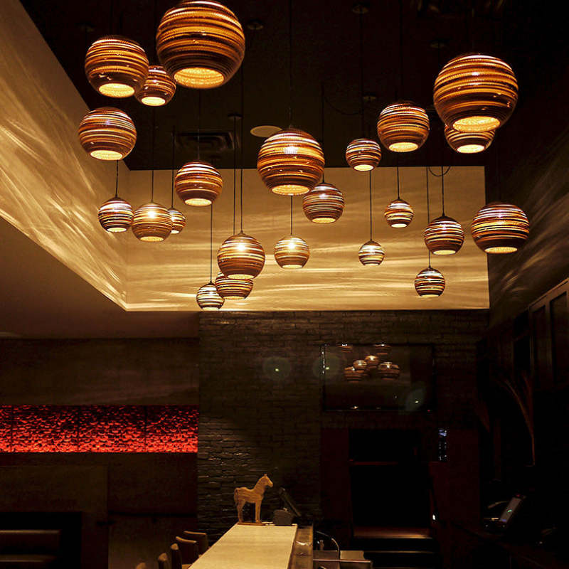 Corenvale Paper Pendant Light-Moonnatur