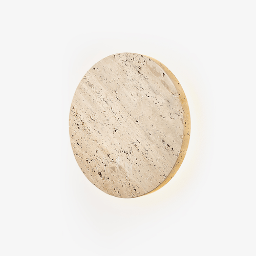 Aberhaven Travertine Wall Light-Moonnatur