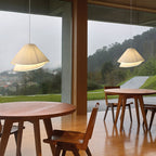 Aberina Fabric Pendant Light-Moonnatur