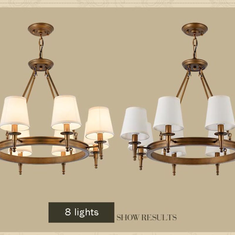 Jorrenoria Fabric Chandelier-Moonnatur