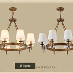Jorrenoria Fabric Chandelier-Moonnatur