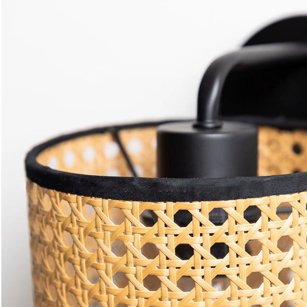 Oakenmere Rattan Wall Light-Moonnatur
