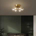 Garnelgrove Glass Ceiling Light-Moonnatur