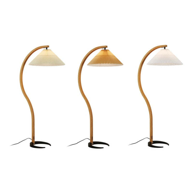 Ambelorie Fabric Floor Lamp-Moonnatur