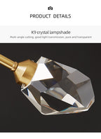 Auberwynne Crystal Chandelier-Moonnatur