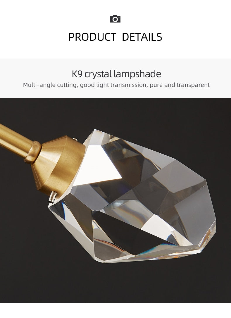 Auberwynne Crystal Chandelier-Moonnatur