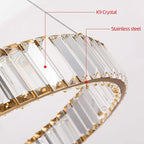 Elsenholm Crystal Pendant Light-Moonnatur