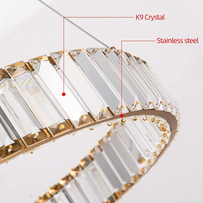 Elsenholm Crystal Pendant Light-Moonnatur