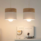 Hadrenash Wood Pendant Light-Moonnatur