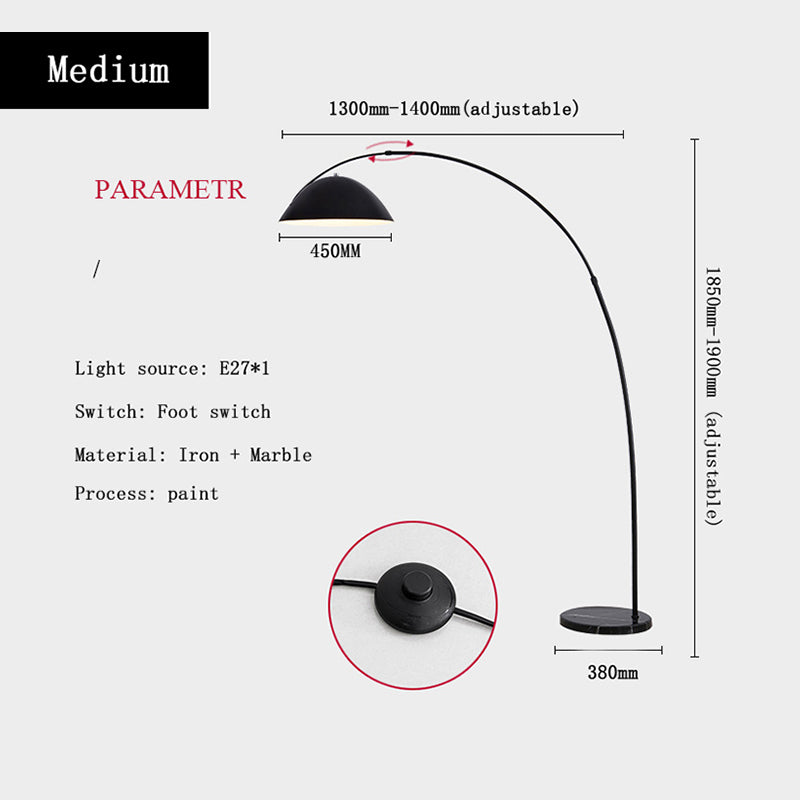 Jardenonna Metal Floor Lamp-Moonnatur