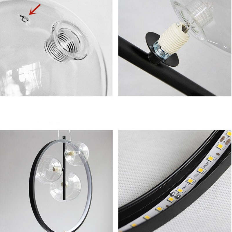Nardenenora Glass Pendant Light-Moonnatur