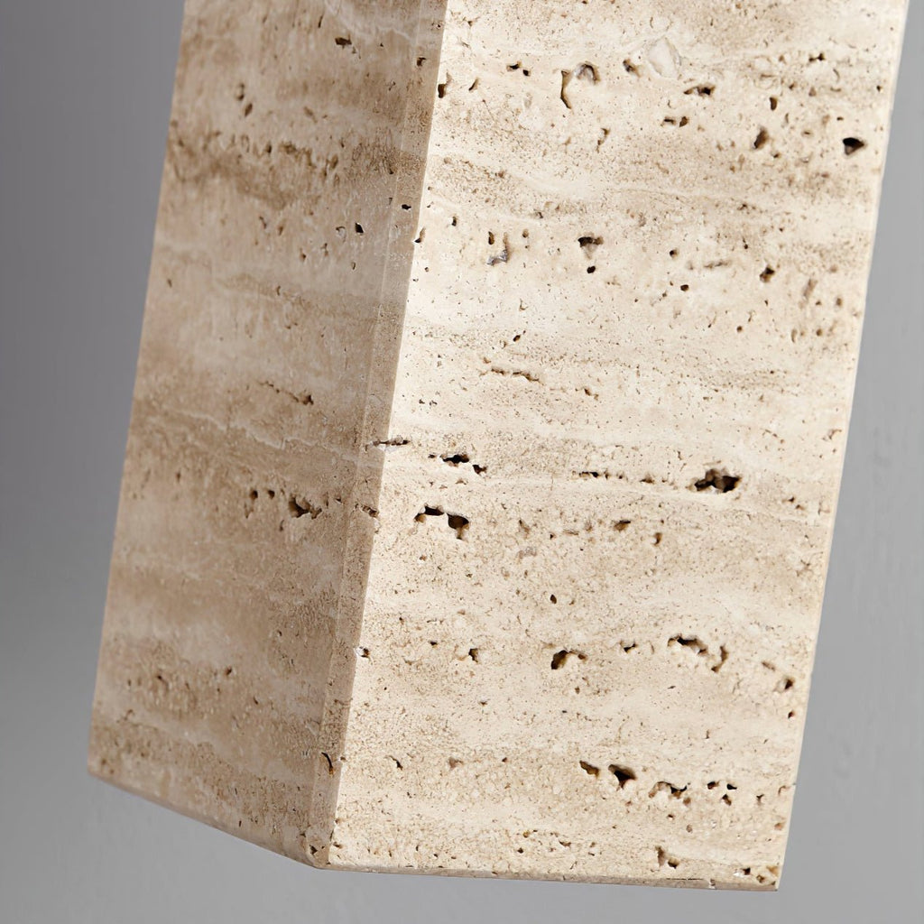 Ambelholm Travertine Pendant Light-Moonnatur