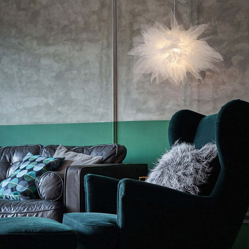 Laderwynne Fabric Pendant Light-Moonnatur