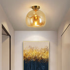Verrenonna Glass Ceiling Light-Moonnatur