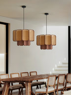 Oveleth Rattan Pendant Light-Moonnatur