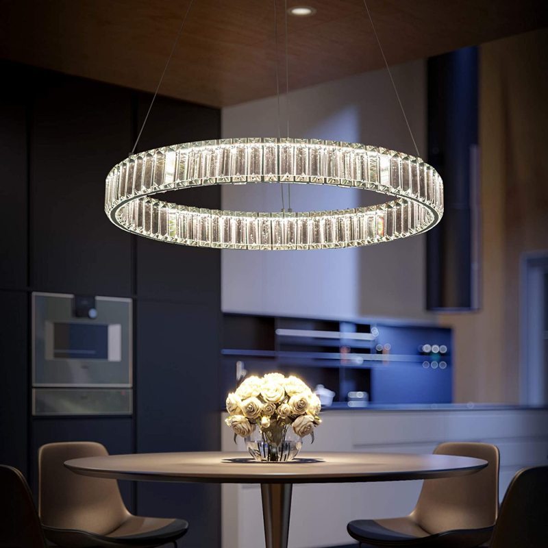 Elsenholm Crystal Pendant Light-Moonnatur