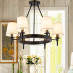 Jorrenoria Fabric Chandelier-Moonnatur