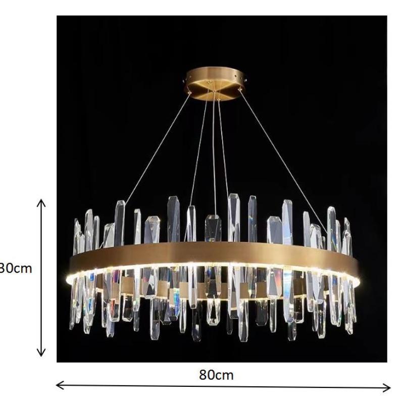 Emrenfield Crystal Pendant Light-Moonnatur