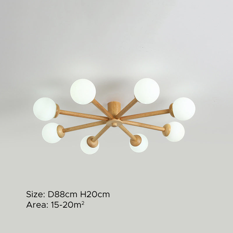 Baldenwynne Glass Ceiling Light-Moonnatur